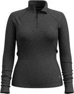Bielizna sportowa damska - W'S Classic Thermal Merino Base Layer 1/4 Zip Boxed, 010 charcoal heather, M - miniaturka - grafika 1