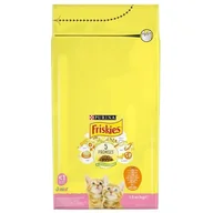 Sucha karma dla kotów - Purina Friskies Junior Z Kurczakiem, Mlekiem I Dodatkiem Warzyw 1,5 Kg - miniaturka - grafika 1