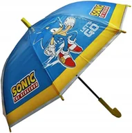 Parasole - Parasol przeźroczysty foliowy automat jeż Sonic - miniaturka - grafika 1