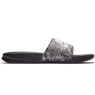 Pływanie - Nike Sportswear BENASSI Klapki midnight navy/night silver/black/game - miniaturka - grafika 1