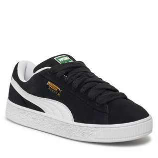 Półbuty męskie - Sneakersy Puma Suede Xl 395205 02 Puma Black/Puma White - grafika 1