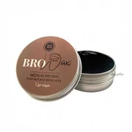 Akcesoria i kosmetyki do stylizacji brwi - Mexmo - BroWax - Brow Wax - Mydełko do brwi z kolorem - Medium Brown - 30 ml - miniaturka - grafika 1