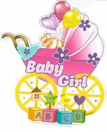 Baby shower i roczek - DEKORACJA URODZINOWA BABY SHOWER RÓŻNE KOLORY - miniaturka - grafika 1