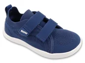 Buty dla dziewczynek - Trampki barefoot Befado 003X015 kapcie dziecięce do przedszkola na rzepy-27 - miniaturka - grafika 1