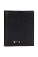 Portfele - Tous portfel skórzany męski kolor czarny - miniaturka - grafika 1