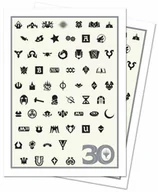 Akcesoria do gier planszowych - Ultra-Pro: Magic the Gathering - 30th Anniversary - Apex Sleeves - gra - miniaturka - grafika 1