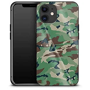 Luksusowe etui na telefon komórkowy Green and Brown Camo Apple iPhone 12 mini - Etui i futerały do telefonów - miniaturka - grafika 1