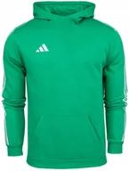 Bluzy dla dziewczynek - adidas bluza dziecięca z kapturem sportowa roz.140 - miniaturka - grafika 1
