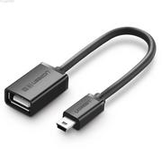 Adaptery i przejściówki - UGREEN Adapter OTG mini USB UGREEN US249 (czarny) - miniaturka - grafika 1