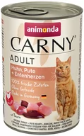 Mokra karma dla kotów - Zestaw Animonda Carny Adult, 12 x 400 g - Wołowina i kurczak - miniaturka - grafika 1