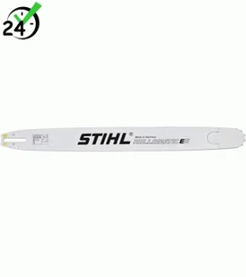 Prowadnica Stihl 63 cm, 3/8", 1,6 mm, Rollomatic ES /W24h/ DORADZTWO => 794037600,  GWARANCJA 2 LATA, SPOKÓJ I BEZPIECZEŃSTWO - Akcesoria do elektronarzędzi - miniaturka - grafika 1