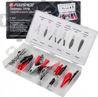 Narzędzia samochodowe - Forsage Konektory"krokodylki" zakuwane do przewodów 24el. F-891 - miniaturka - grafika 1