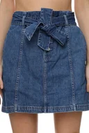Spódnice - Spódnica damska Tommy Hilfiger TJW Badge Denim Mini jeansowa-S - miniaturka - grafika 1