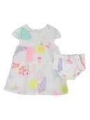 Spodenki dla niemowląt - Billieblush 2-częściowy zestaw w kolorze białym - miniaturka - grafika 1