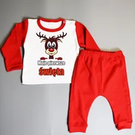 Body dla niemowląt - Komplet świąteczny moje pierwsze święta - miniaturka - grafika 1