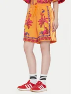 Spodenki damskie - adidas Szorty sportowe FARM JD6289 Pomarańczowy Loose Fit - miniaturka - grafika 1