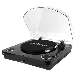 AIWA GBTUR-120 czarny - Gramofony - miniaturka - grafika 1