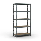 Szafy i regały magazynowe - B2B Partner Regał półkowy 1790 x 900 x 400, nośność 175 kg 540013 - miniaturka - grafika 1