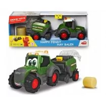 Dickie ABC Fendt i maszyna do belowania, 30 cm 5_791307 - Samochody i pojazdy dla dzieci - miniaturka - grafika 1