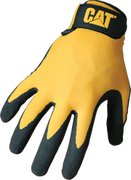 Rękawice robocze - CAT rękawice YLW Nylon Nitrile Coated Palm m - miniaturka - grafika 1
