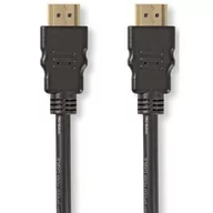 Kable komputerowe i do monitorów - Nedis CVGT34001BK15 HDMI Kabel s Ethernetem 1,5 m - miniaturka - grafika 1
