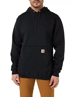 Visit the Carhartt Store męska bluza średnia Carhartt odzież robocza sweter z kapturem oryginalny krój jasnoszary, L - Swetry męskie - miniaturka - grafika 1