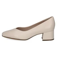 Czółenka - CAPRICE Damskie czółenka 9-22315-42, Cream Perlato, 42 EU - miniaturka - grafika 1