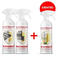 Inne artykuły czyszczące - Zestaw 2 środków CZYSTA KUCHNIA i GRATIS DO MYCIA OKIEN - NANOBAUER® - miniaturka - grafika 1
