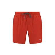 Spodenki damskie - PUMA Męskie szorty kąpielowe średniej długości, proszek chili, M, chili puder, M - miniaturka - grafika 1
