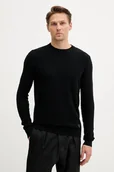 Swetry męskie - Guess sweter męski kolor czarny lekki M5YR01 Z3FB1 - miniaturka - grafika 1