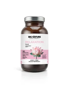 Big Nature Relaxation Plus - suplement diety 90 kaps. - suplement - Układ nerwowy - miniaturka - grafika 1