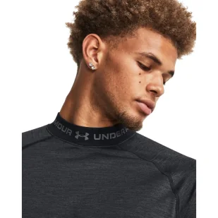 Koszulka męska Under Armour CG Armour Twist Mock - Koszulki sportowe męskie - miniaturka - grafika 3