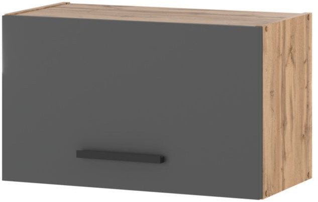 Szafka Kuchenna Wisząca Okapowa Modułowa 60cm Blande Wotan Szary Mat
