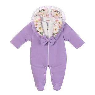 Pajac ocieplany Mirella 74 - Pajacyki dla niemowląt - miniaturka - grafika 1