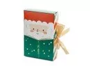 Opakowania i torebki na prezenty - PartyDeco, Pudełko na prezenty Mikołaj, 6x22.5x15 cm, mix (1 op. / 1 szt.) - miniaturka - grafika 1