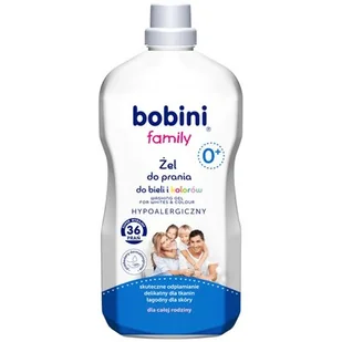 BOBINI Family uniwersalny żel do prania 1,8l - Środki do prania - miniaturka - grafika 1