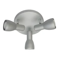 Lampy sufitowe - Szara lampa Picardo - nowoczesny minimalizm - miniaturka - grafika 1