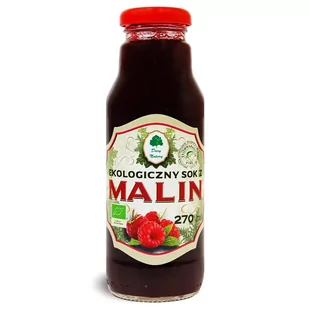 Bio SOK Z MALIN 270 ml - DARY NATURY - Soki i napoje niegazowane - miniaturka - grafika 1