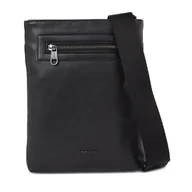 Torby męskie - Saszetka Calvin Klein Ck Elevated Flatpack K50K510833 Czarny - miniaturka - grafika 1