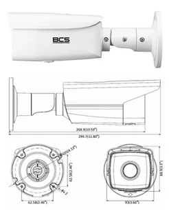 KAMERA IP 4MPX SMART BCS-V-TIP54FSR6-AI2 ANALITYKA IR60 MICROSD - Kamery IP - miniaturka - grafika 3