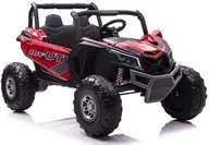 Pojazdy elektryczne dla dzieci - LEAN CARS Auto na Akumulator Buggy UTV-MX Czerwony Spider Lakier 7769 - miniaturka - grafika 1