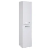 Szafki łazienkowe - Słupek wiszący Soria 130 x 30 x 28 cm biały - miniaturka - grafika 1