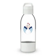 Akcesoria i części AGD - Pushair Butelka Do Saturatora Dafi Z Uchwytem 0,5 Piaskowa Kwiaty - miniaturka - grafika 1