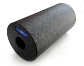 Akcesoria do masażu - Yakimasport Wałek, roller- płaski, czarny - miniaturka - grafika 1