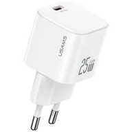 Ładowarki do telefonów - Ładowarka sieciowa USAMS JC Series CC289 25W GaN Mini Fast Charger USB-C biały - miniaturka - grafika 1