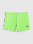 Kąpielówki dla chłopców - 4F Kąpielówki chłopięce - zielone 158/164 (12-14 lat) - miniaturka - grafika 1