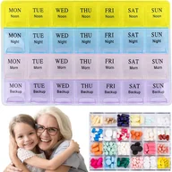 Akcesoria dla osób starszych i niepełnosprawnych - Pojemnik na leki 7 dni - miniaturka - grafika 1