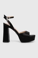 Sandały damskie - Steve Madden sandały Transpire kolor czarny SM11002900 - miniaturka - grafika 1