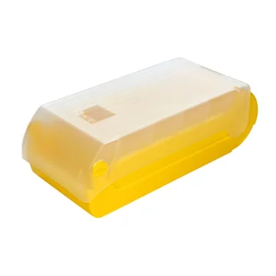 MEMOBOX HIPPO YELLOW - pudełko do nauki z fiszek - Pozostałe języki obce - miniaturka - grafika 1