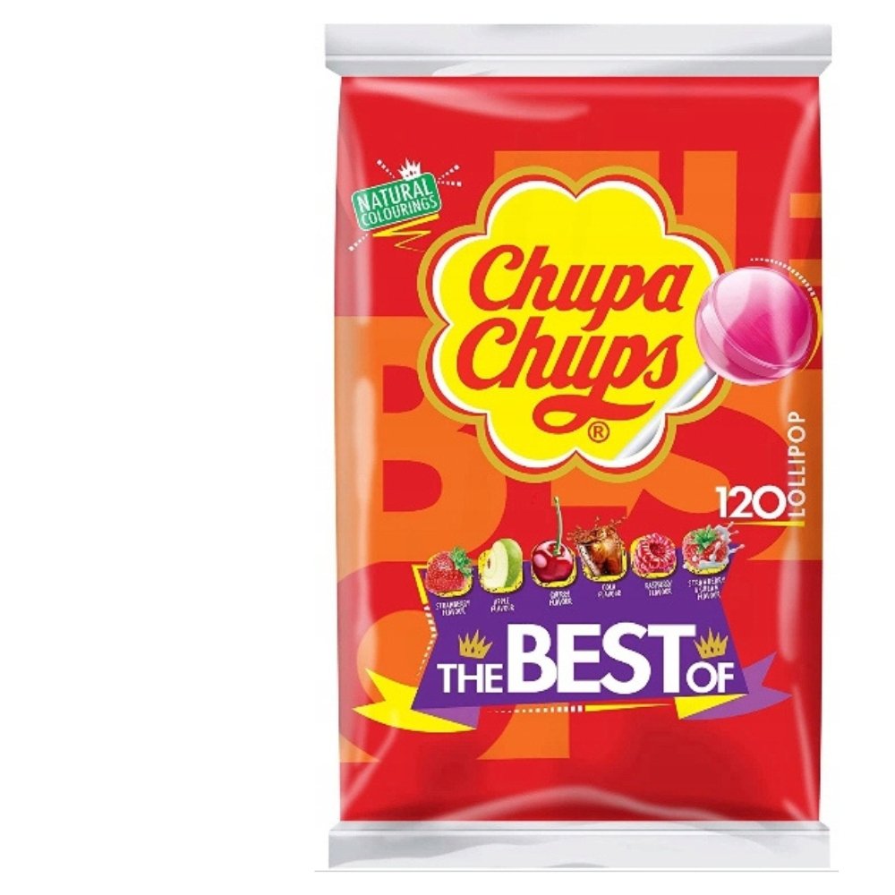CHUPA CHUPS Lizak Best Of 120szt Torba